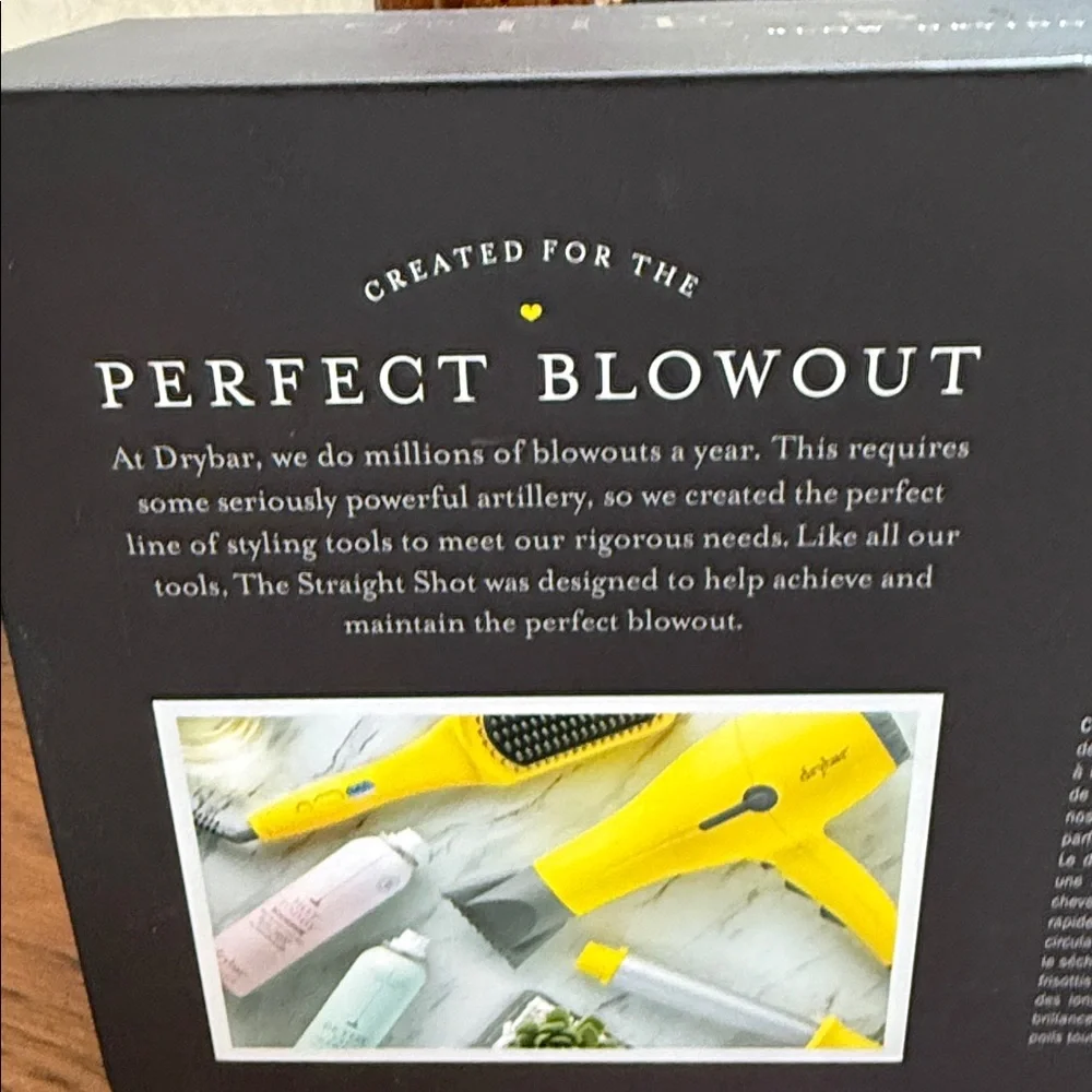Drybar-The Straight Shot-Blow Drying Flat Iron Styling Tool.